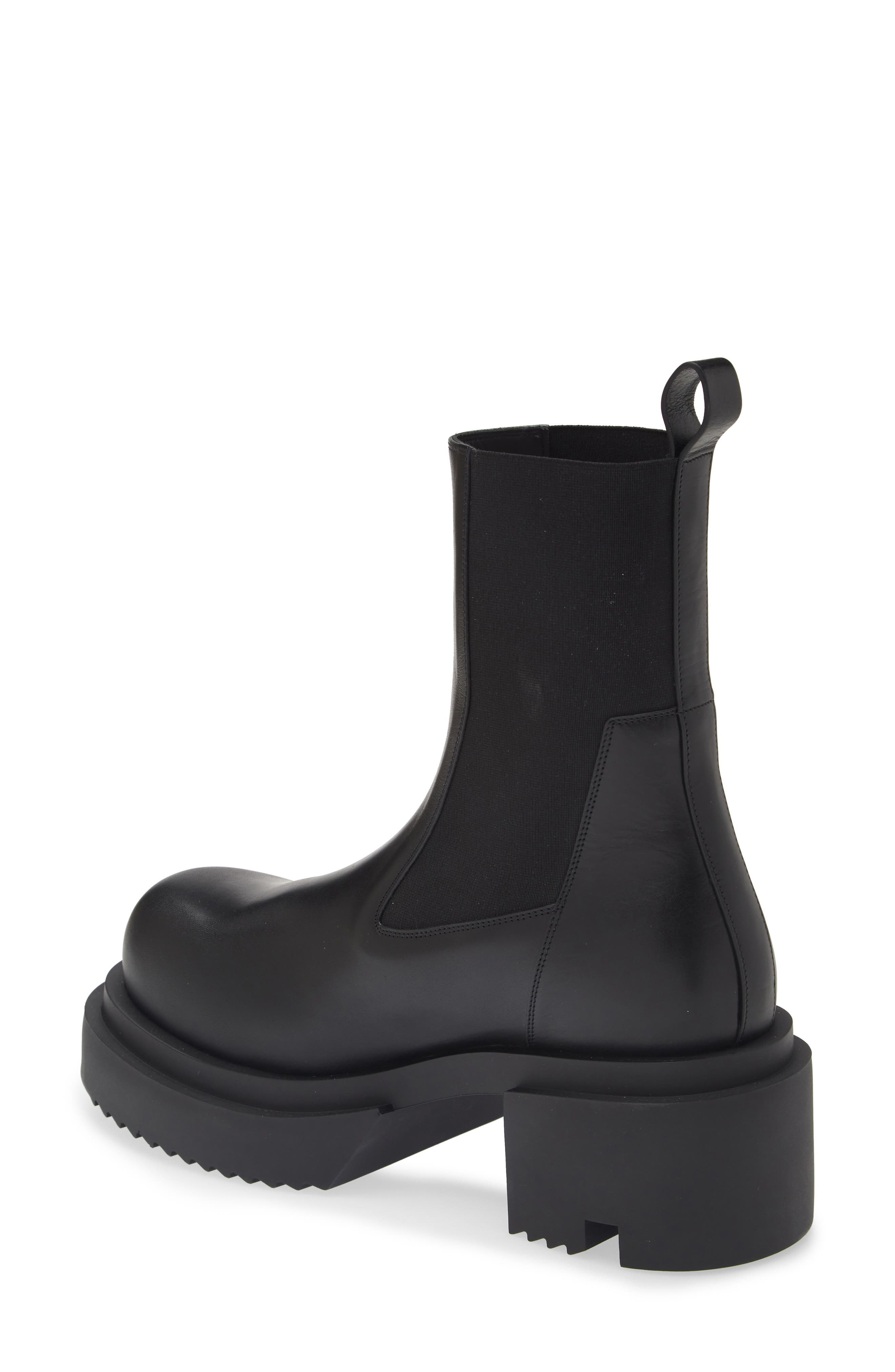 Rick Owens Porterville Beatle Bogun Chelsea Boot in Black at Nordstrom - 2