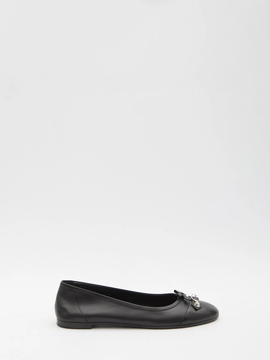 Balenciaga City Up Ballet Flats - 1