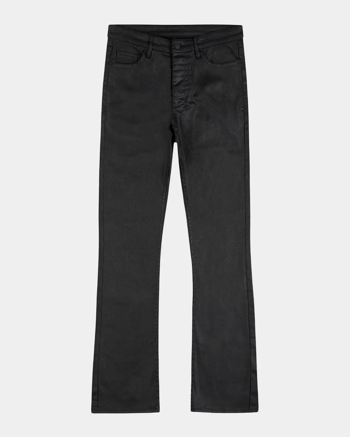 Men's Bronko Black Wax Bootcut Jeans - 1