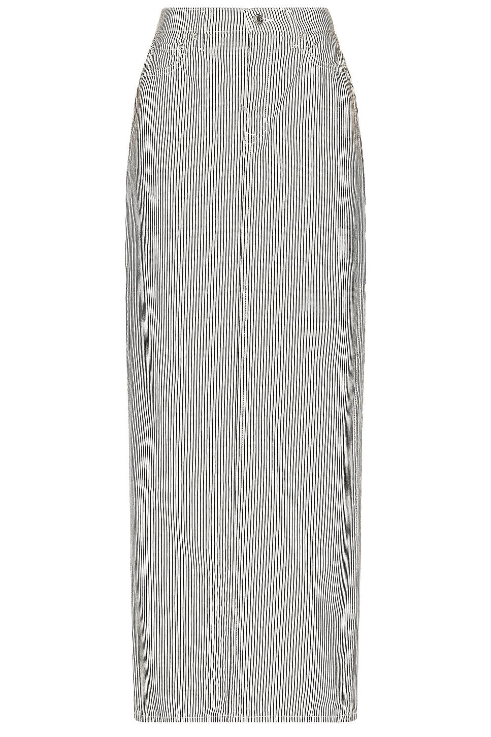 Amara Maxi Pencil Skirt With Back Slit - 7