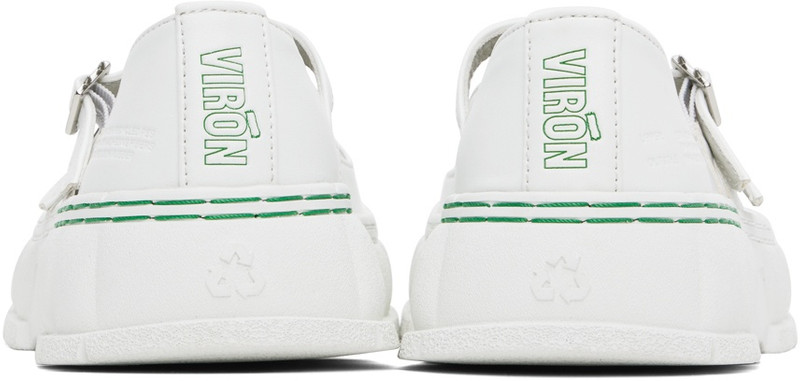 VIRÓN White 2001 Apple Mary Jane Loafers outlook