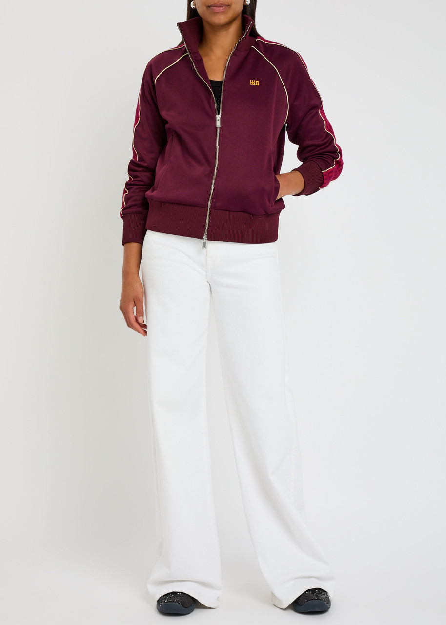 Wales Bonner Mantra Logo-embroidered Jersey Track Jacket - 3