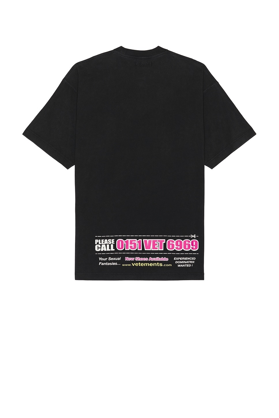 Dominatrix Hotline Oversized T-Shirt - 2