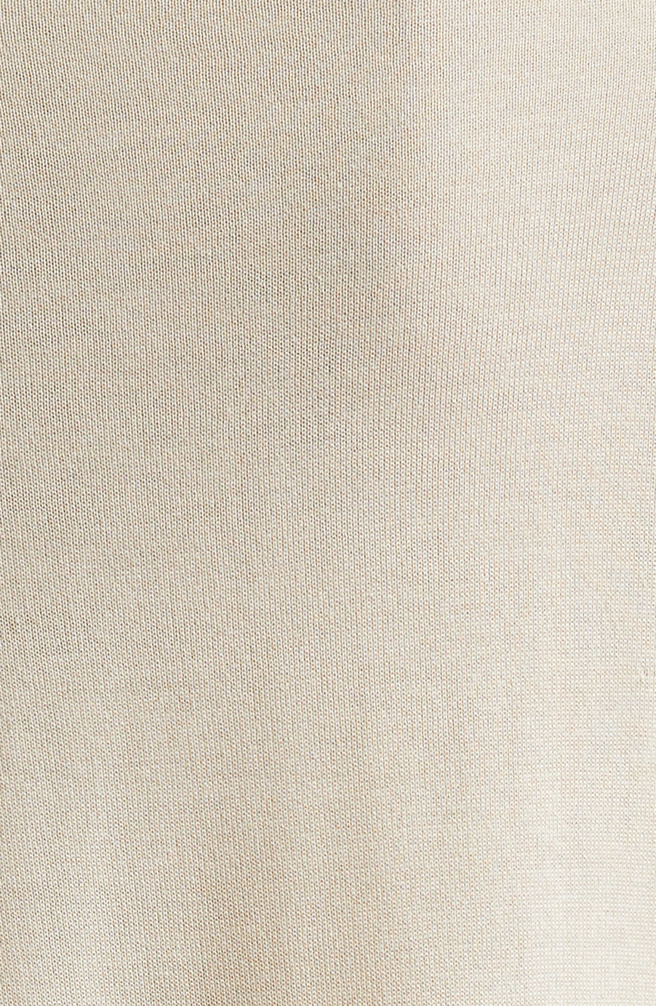 TOTEME Fine Silk & Cupro Crewneck Sweater in Ecru at Nordstrom - 7