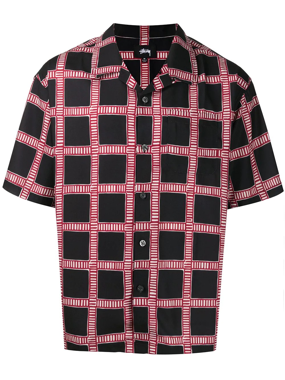 short sleeved check shirt - 1