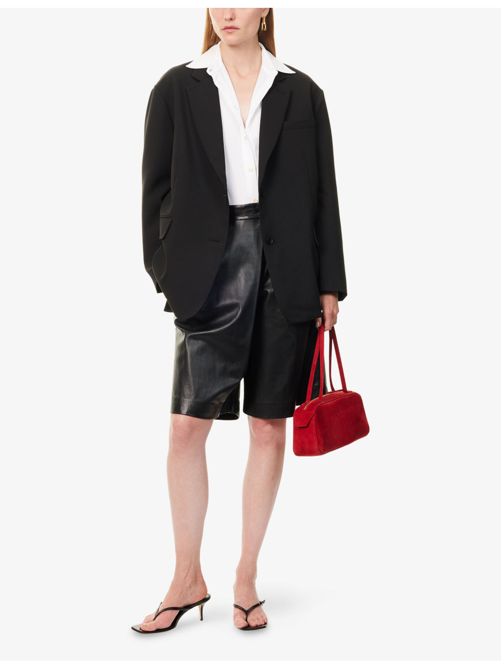 Bea Single-Breasted Stretch-Woven Blazer - 2