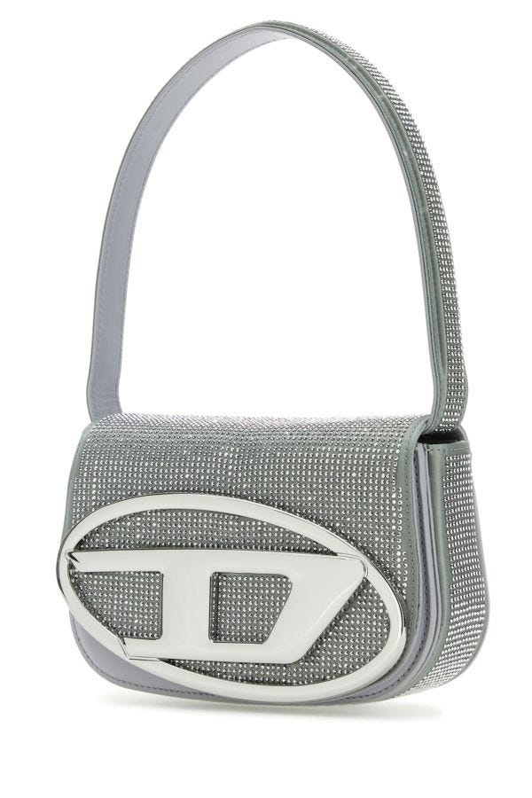 Diesel Woman Embellished Leather 1Dr Shoulder Bag - 2