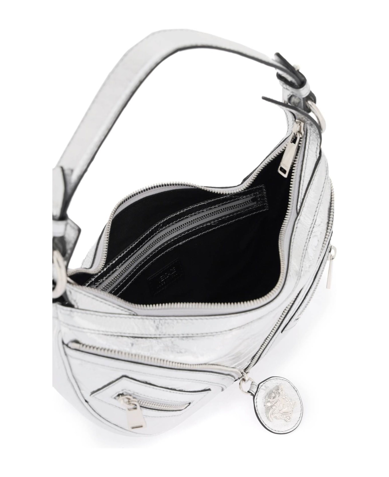 Repeat Leather Shoulder Bag - 4