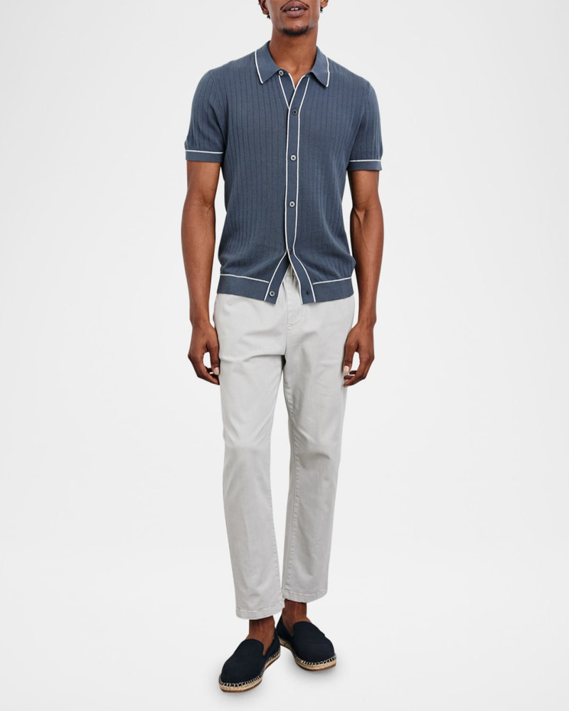Vilebrequin Men's Caroubis Solid Linen Sport Shirt outlook