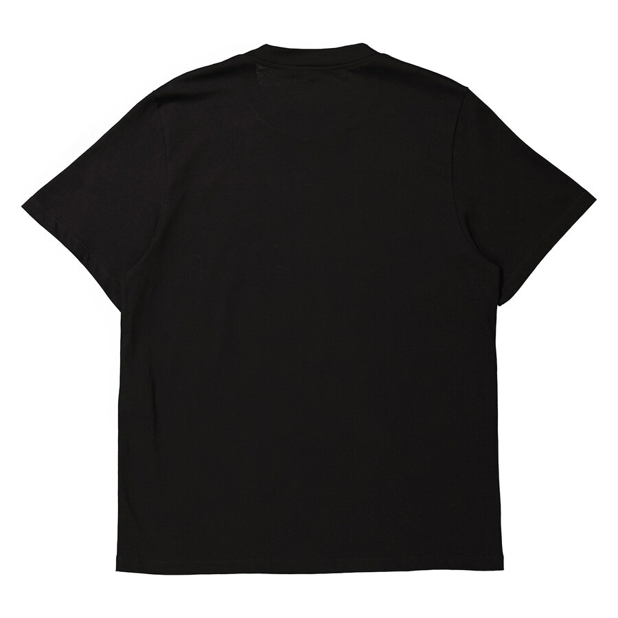 Stella McCartney Ladies Black Slogan-Print Cotton T-Shirt - 2