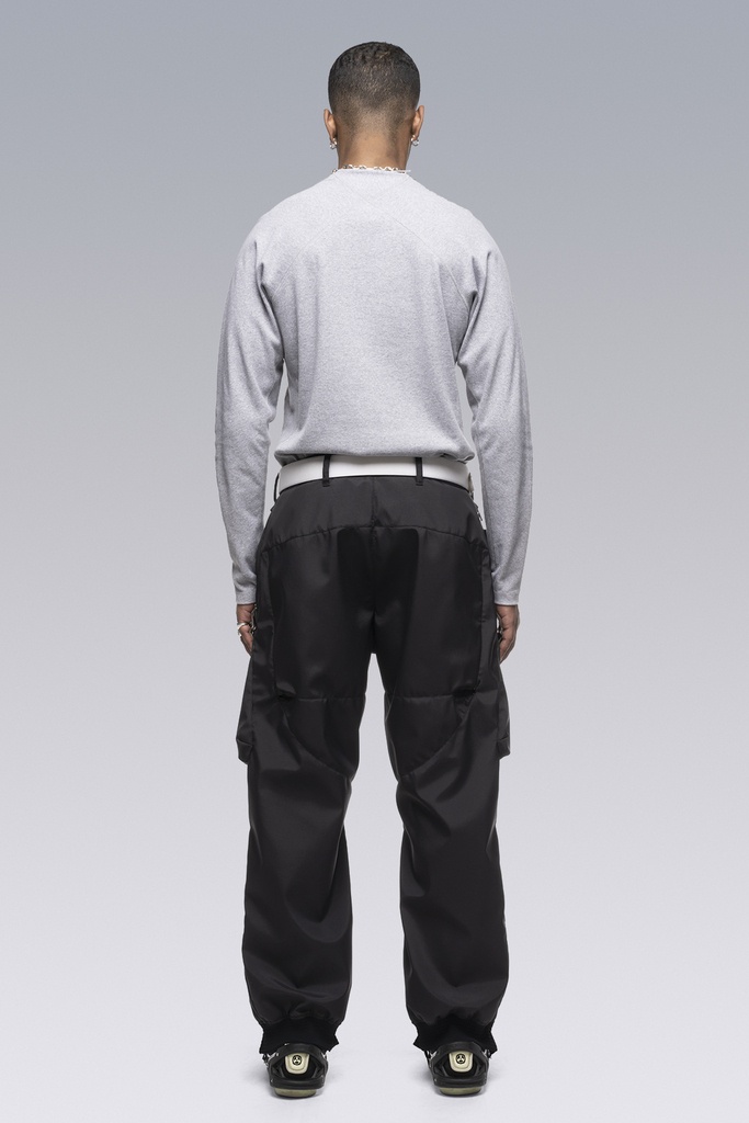 S27-PR Cotton Rib Longsleeve Shirt Gray Melange - 5