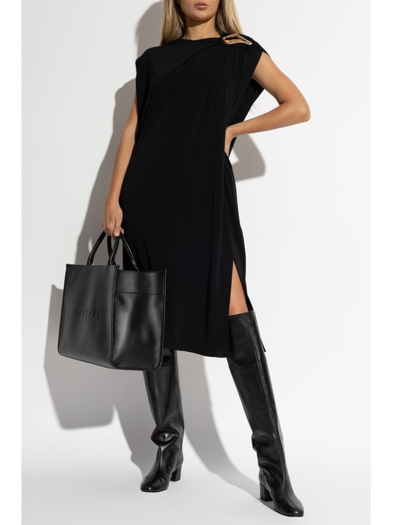 Lanvin sleeveless midi dress outlook