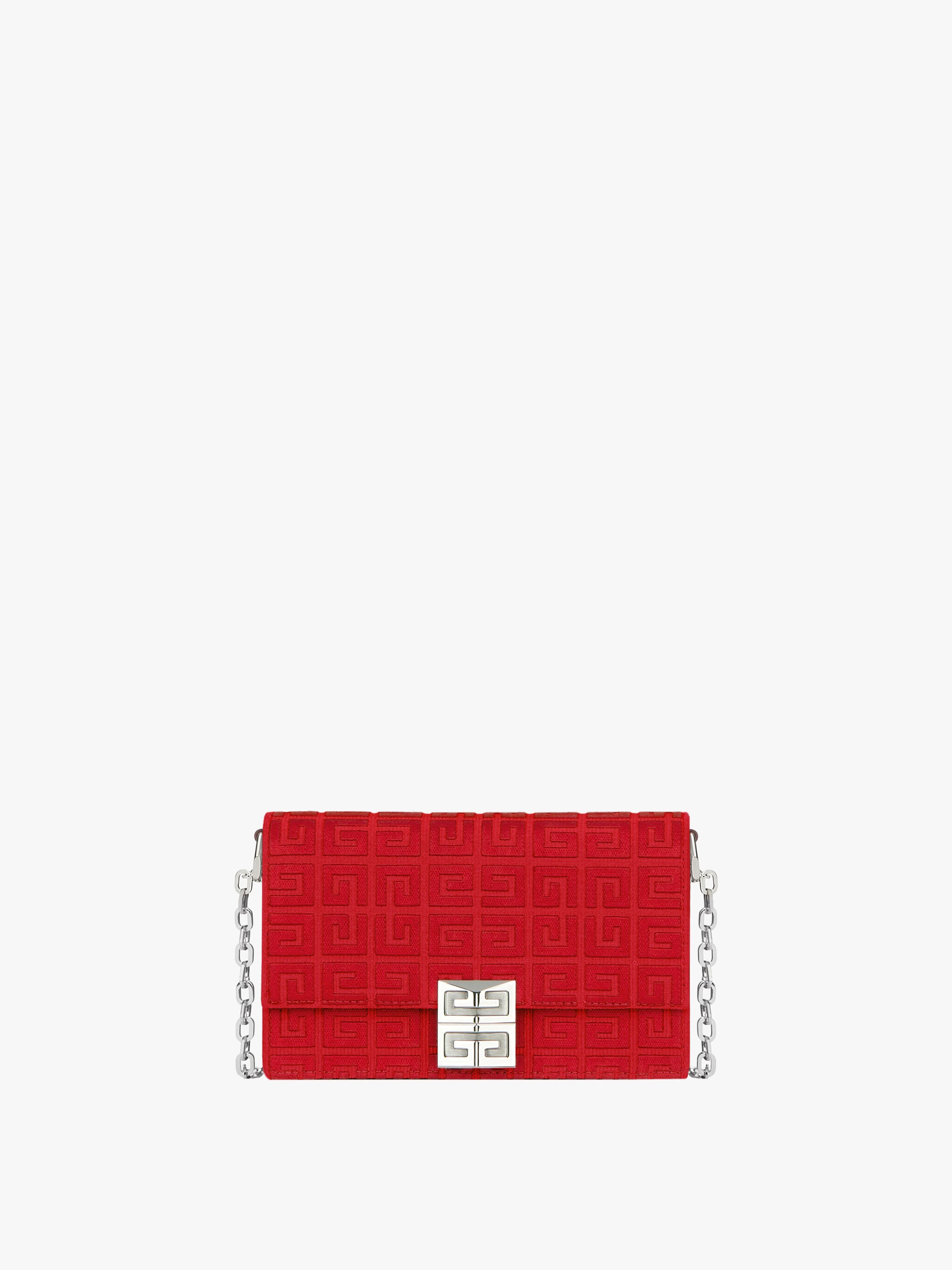 4G SMALL BAG IN QUILTED LEATHER WITH CHAIN - 1