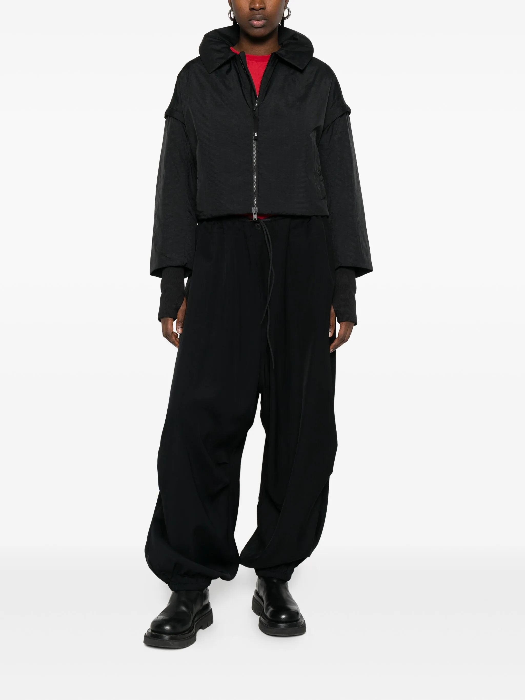 Y-3 Drawstring Elasticated Track Pants - 3