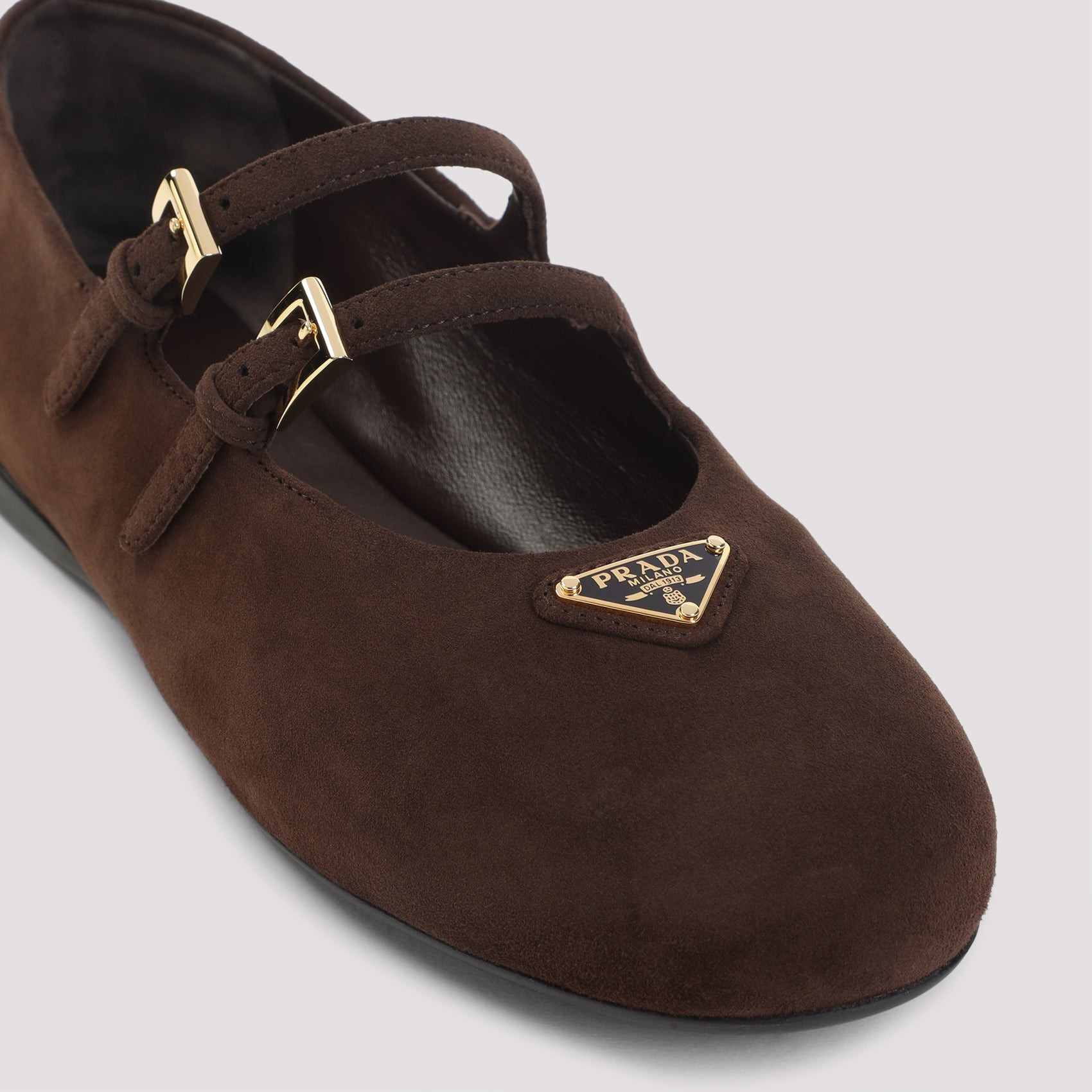 Prada Suede Leather Ballerinas Women - 4