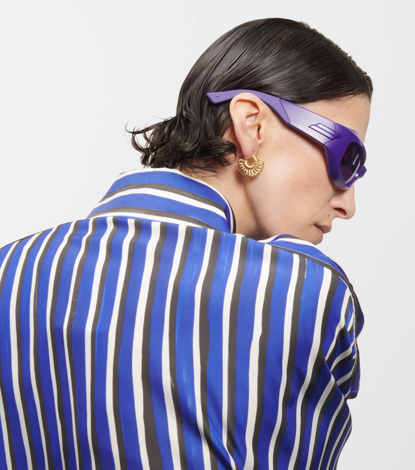 Logo acetate sunglasses - 3