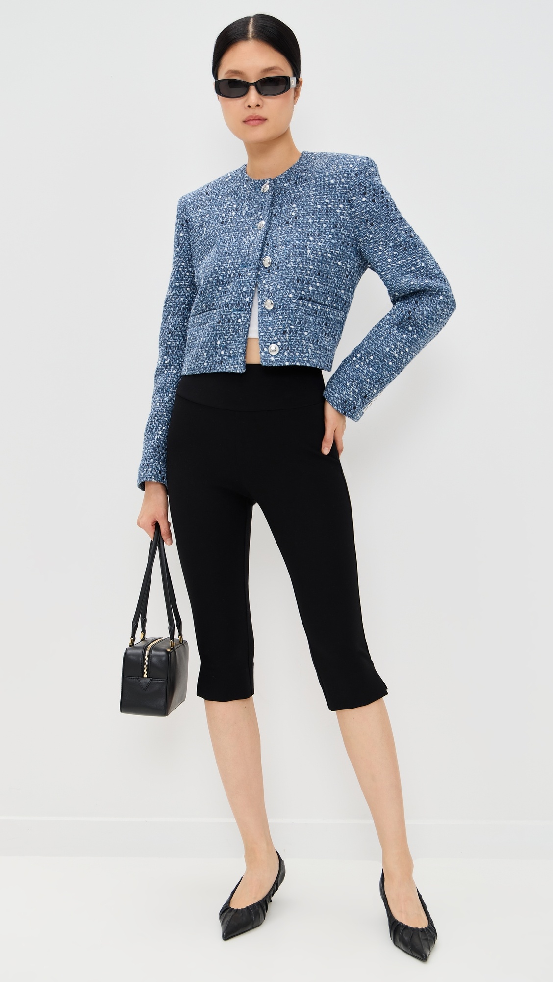 Blue Tweed Amber Jacket - 4
