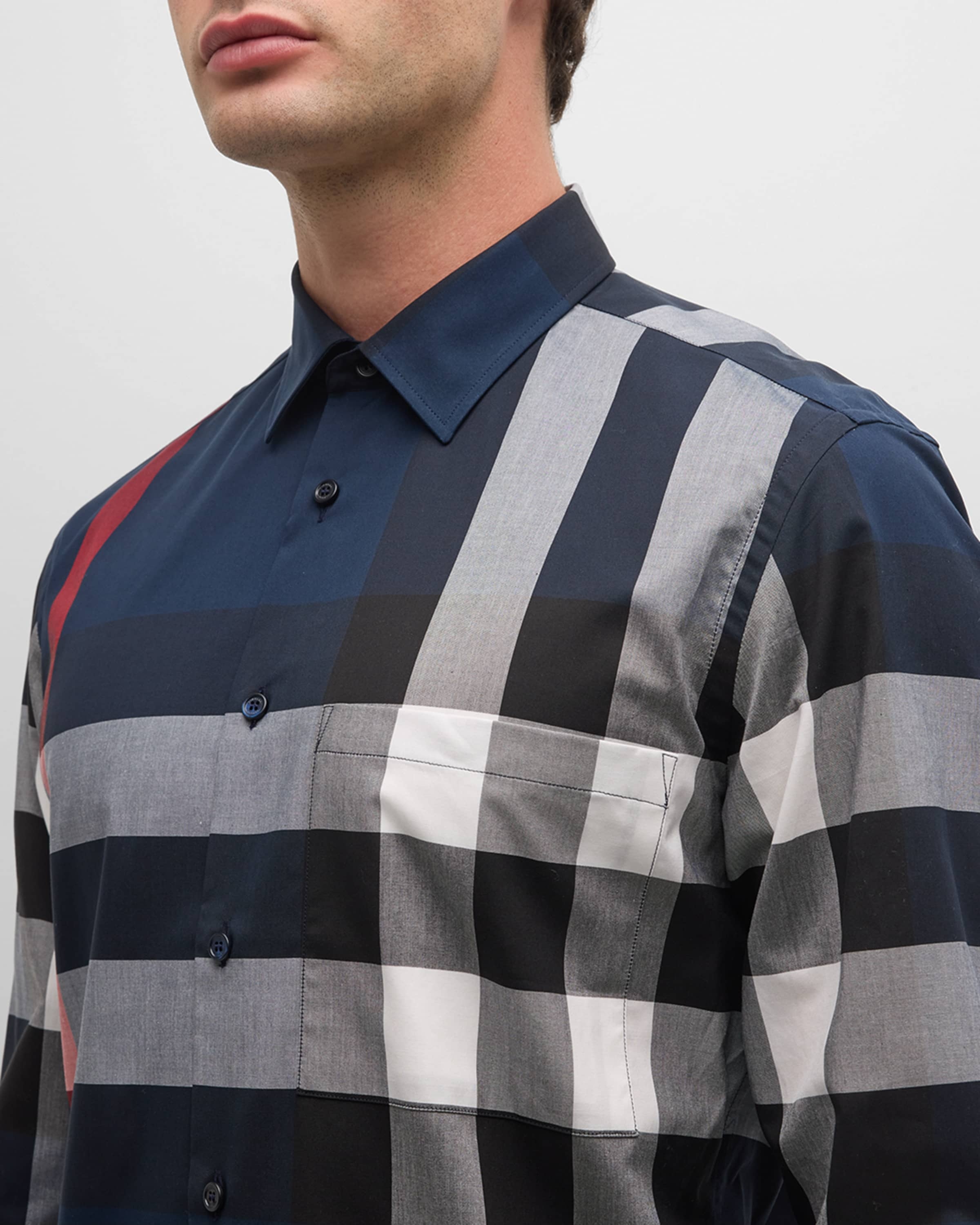 Men's Summerton Check Button-Down Shirt - 6