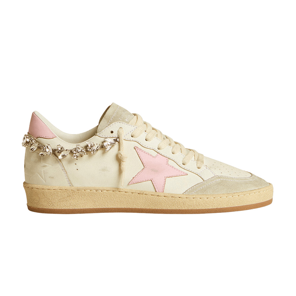 Golden Goose Wmns Ball Star 'White Crystal Chain' - 1