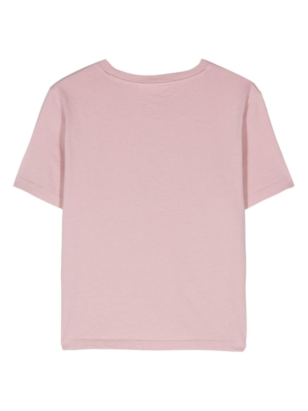 Floating Flower-print cotton T-shirt - 2