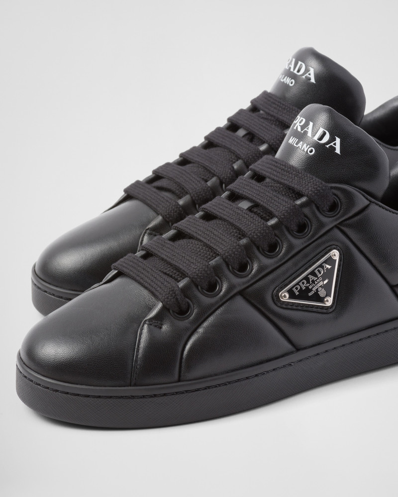 Padded nappa leather sneakers 5