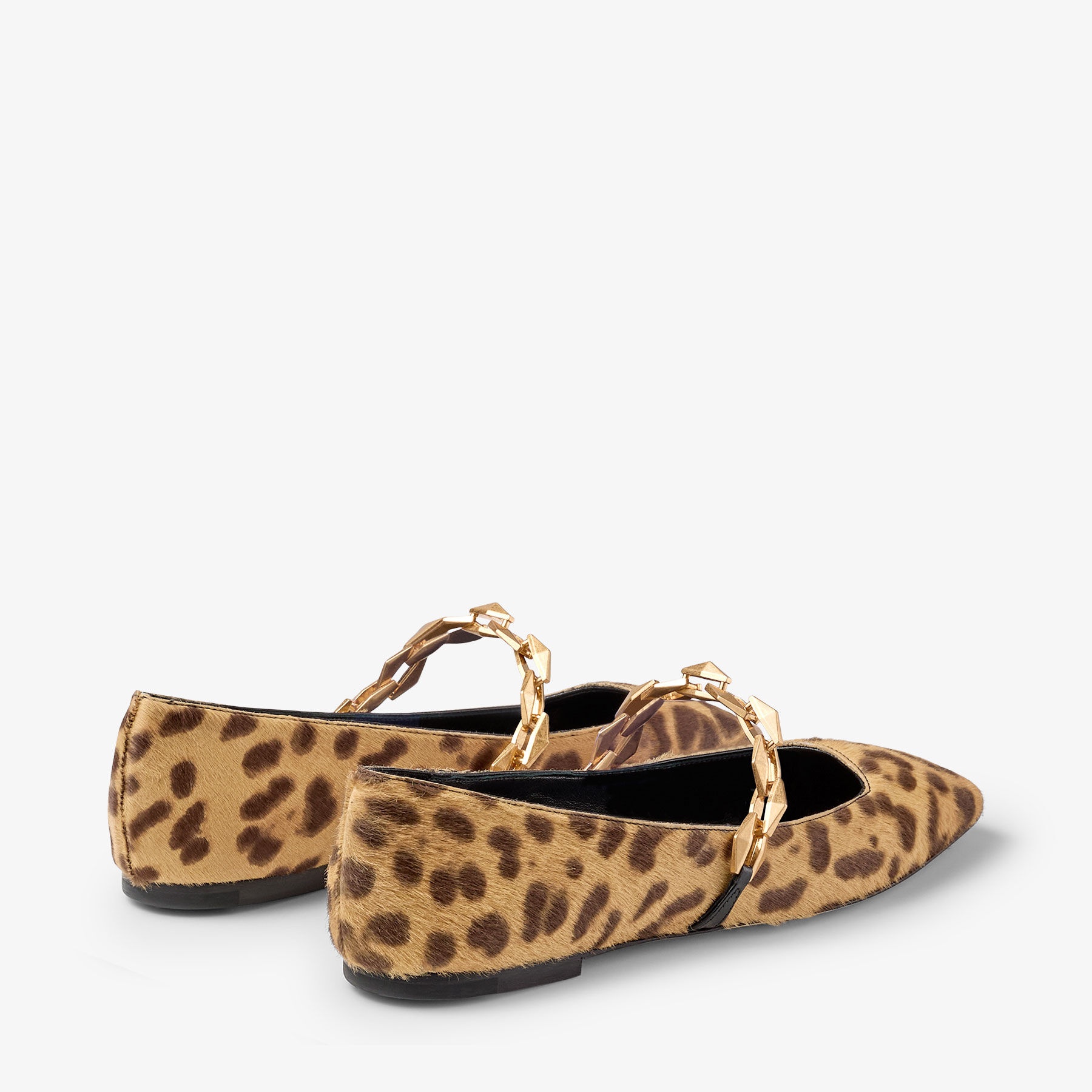 Diamond Tilda Flat
Natural Leopard Print Pony Flats - 4