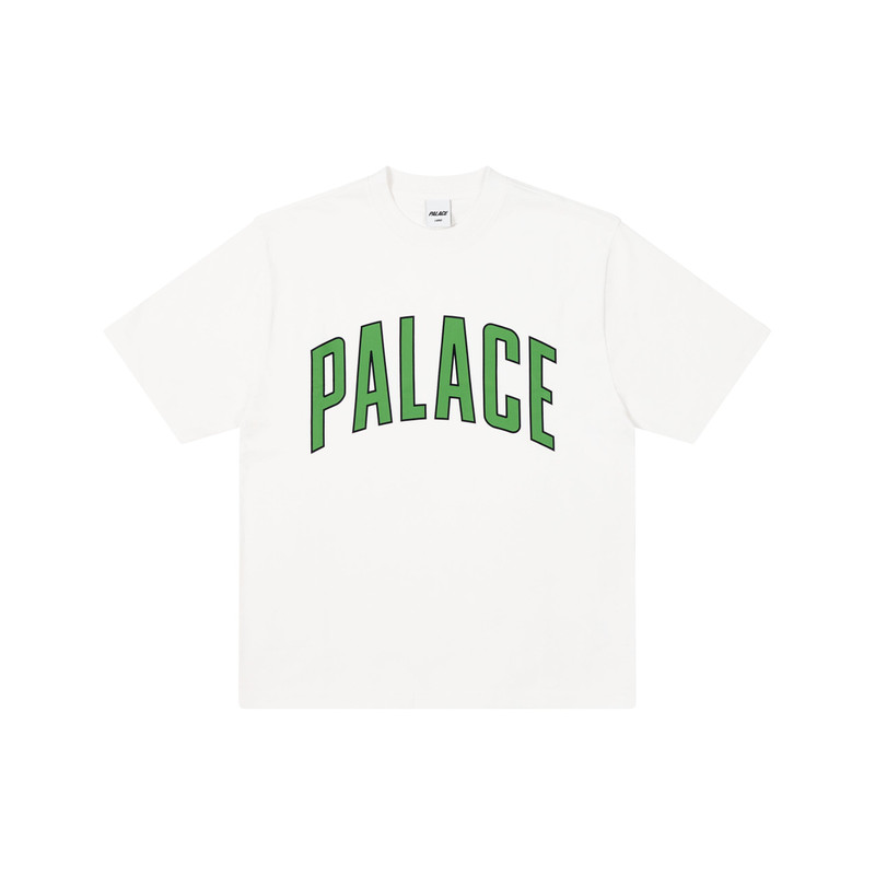 ATHLETIC 모자 T-SHIRT 화이트 - 1