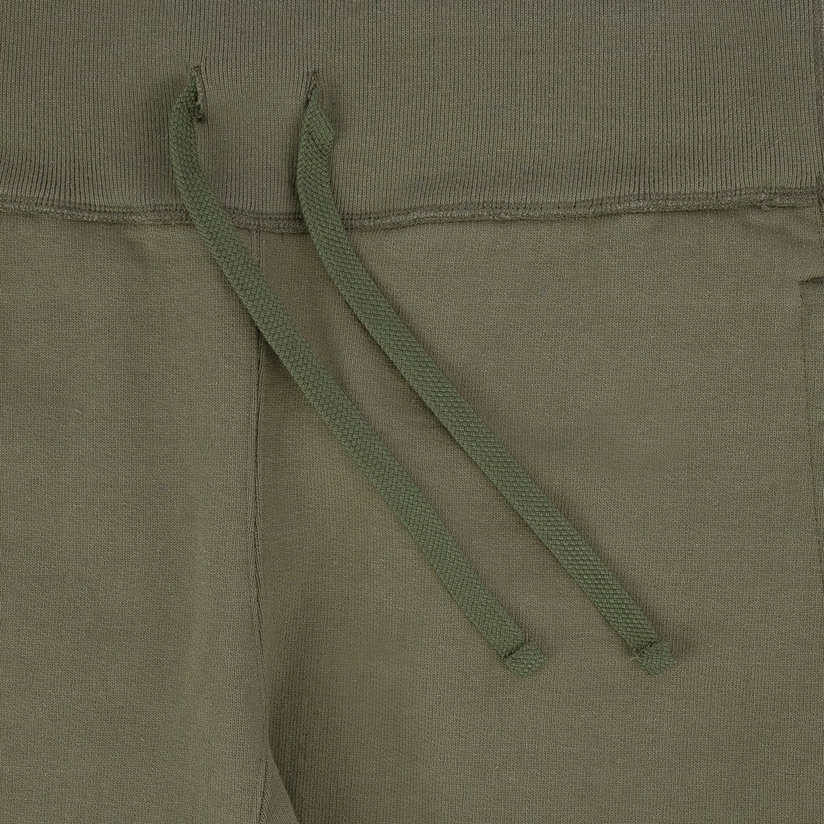 IHSW-70-OLV 14oz Ultra Heavyweight Loopwheel Cotton Sweat Pants - Olive - 8