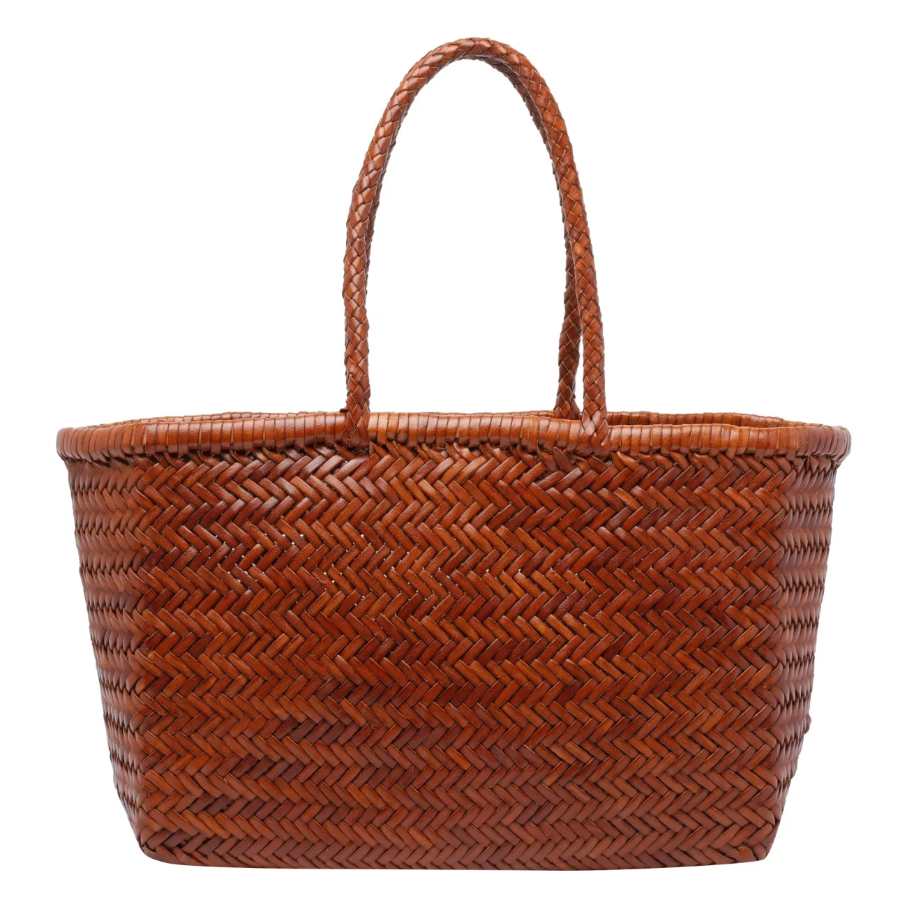 Dragon Diffusion Women Large Bamboo Triple Jump Shoulder Bag - 1