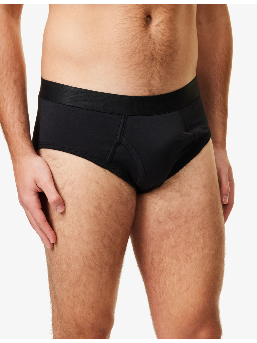 Superfine regular-fit cotton briefs - 5