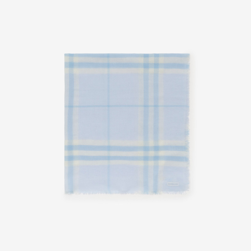 Burberry Wide Check Wool Scarf outlook
