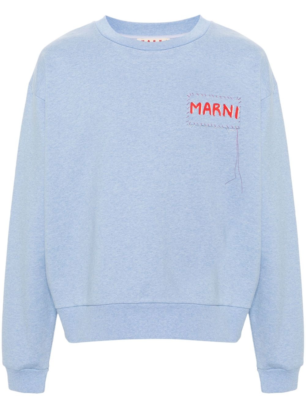 logo-print sweatshirt - 1