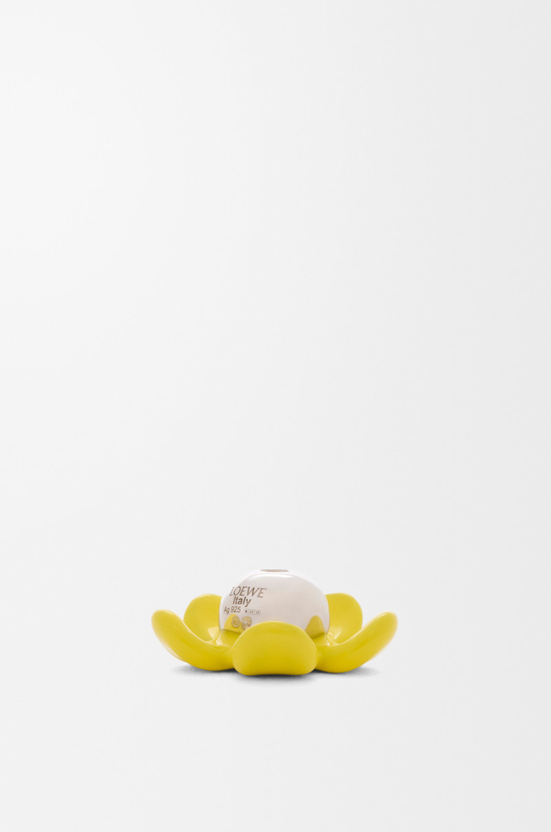 Loewe Flower Hat pendant in sterling silver outlook