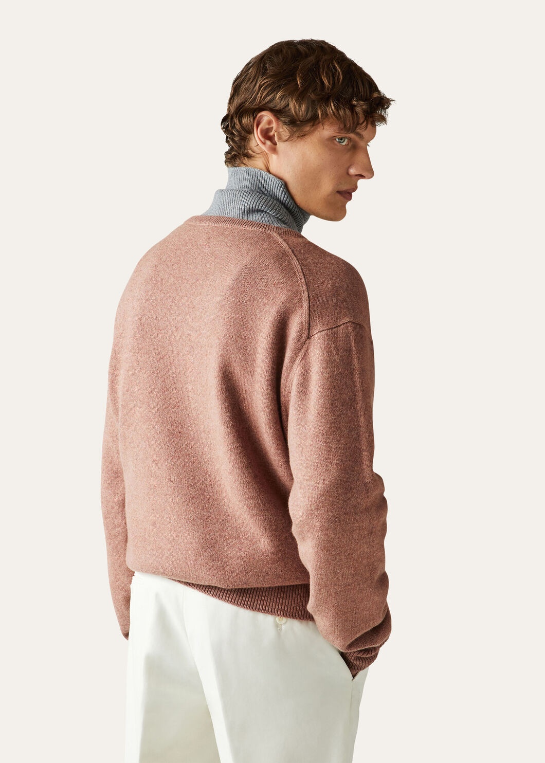 Loro V-Neck Sweater - 7