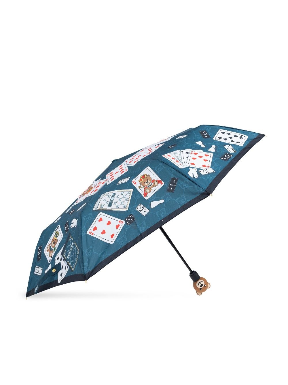 playing cards-print compact umbrella - 2