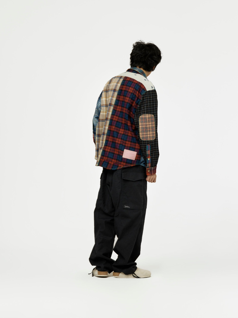 WHITNEY REVERSIBLE FLANNEL OVERSHIRT (MULTI) 11