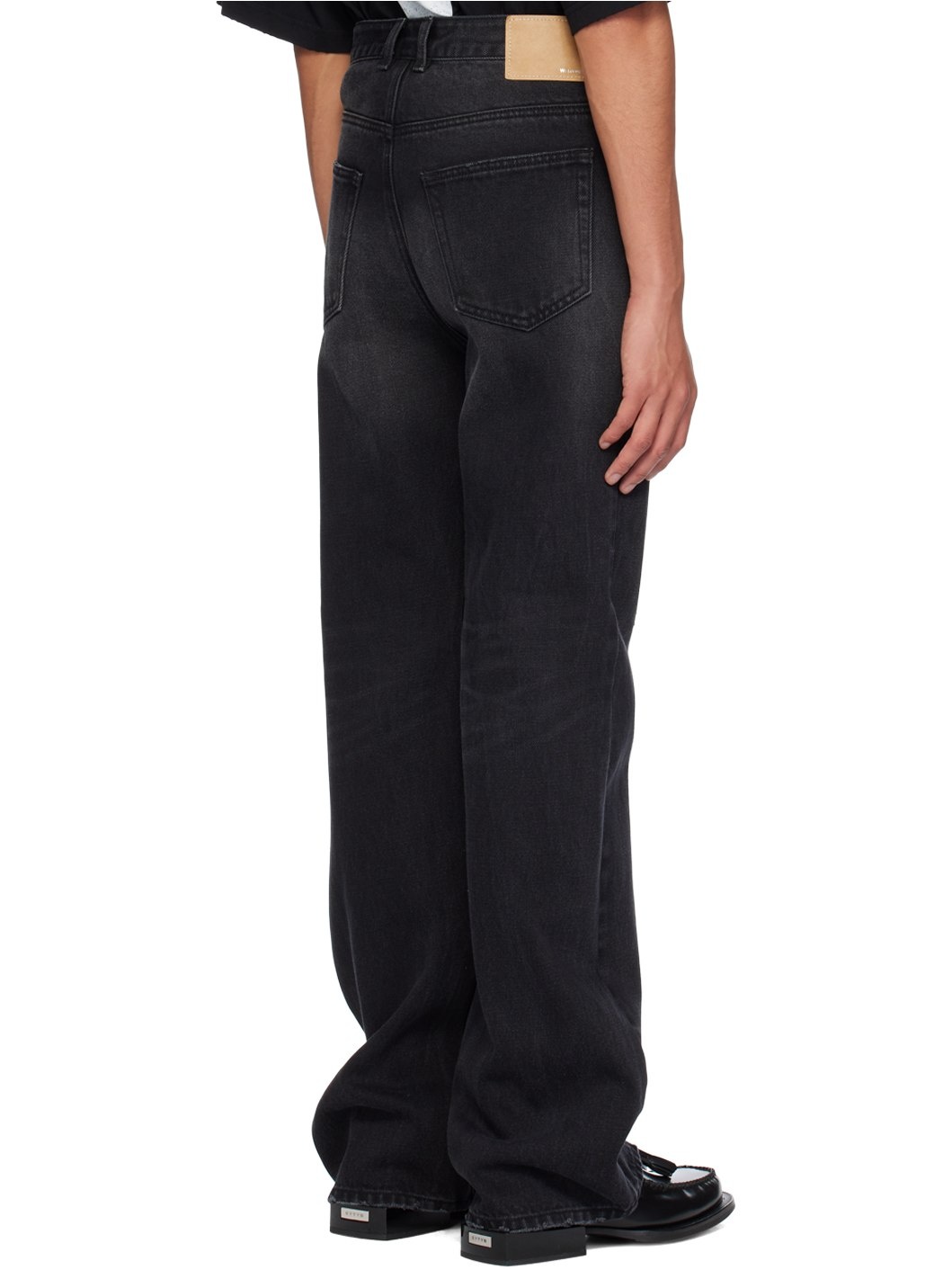 Black Bootcut Jeans - 3