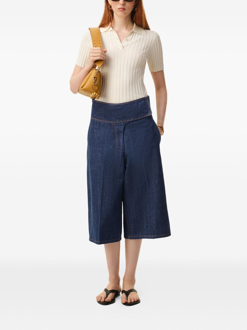 AMI Paris belted bermuda shorts outlook