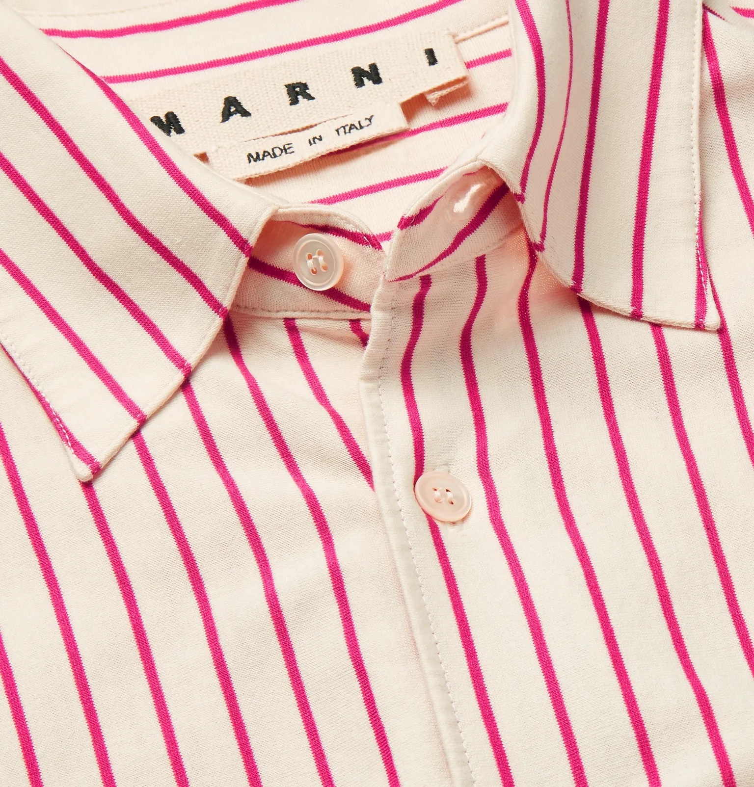 Striped Cotton Shirt - 5