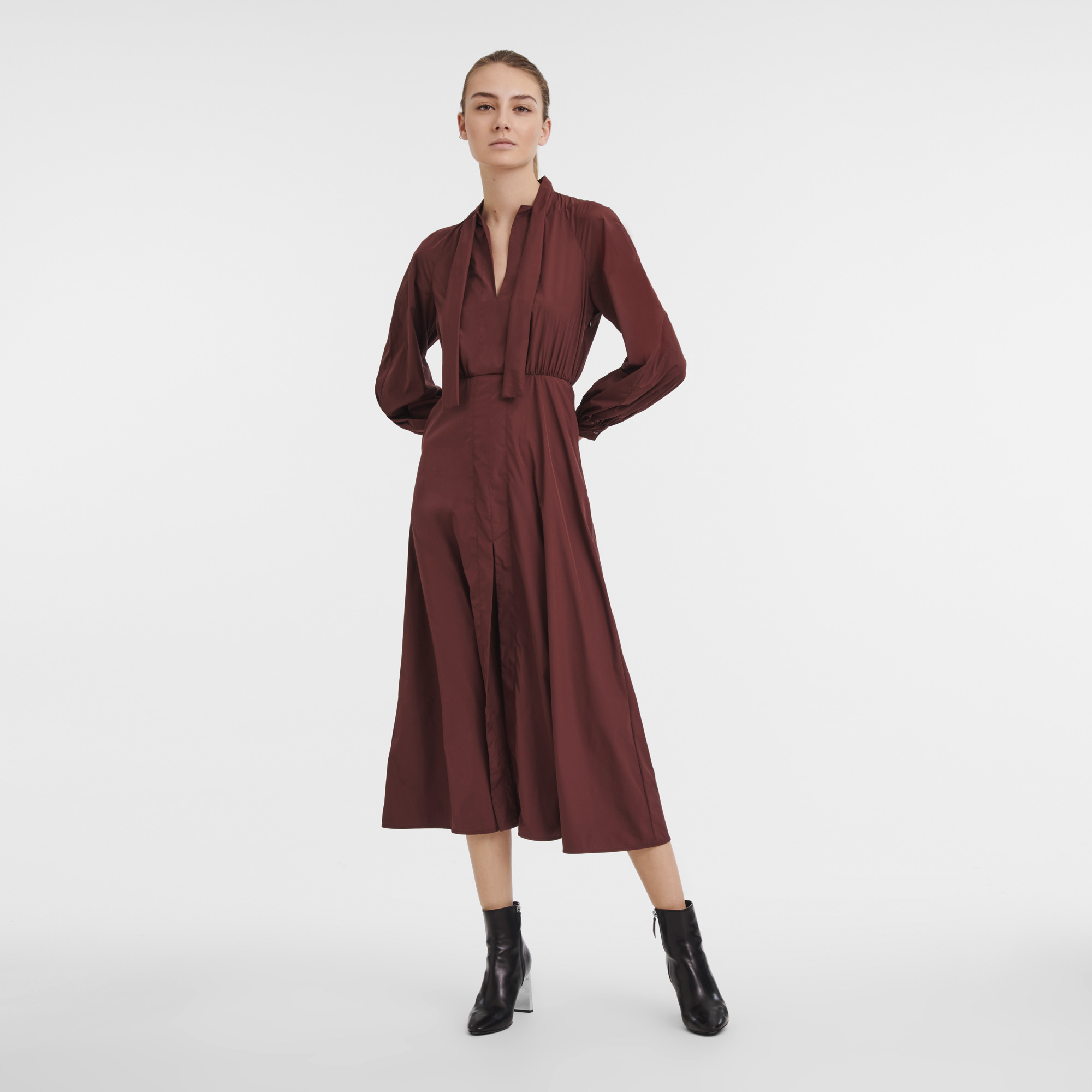Fall-Winter 2023 Collection Dress Plum - OTHER - 2