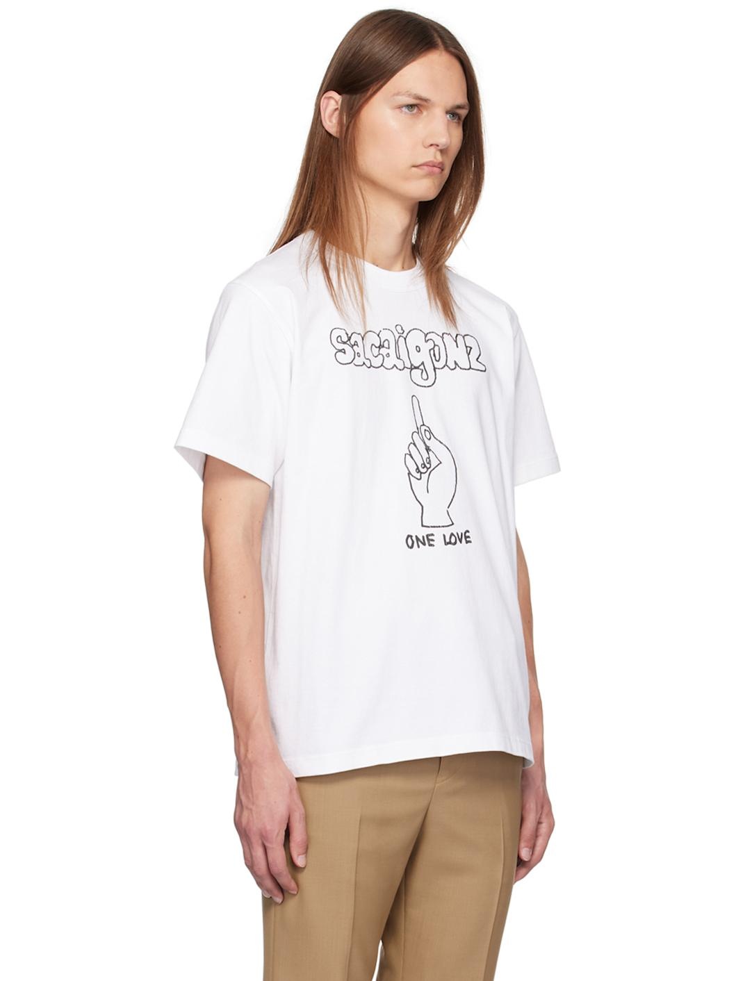 White Gonz Edition 'sacaigonz' T-Shirt - 2