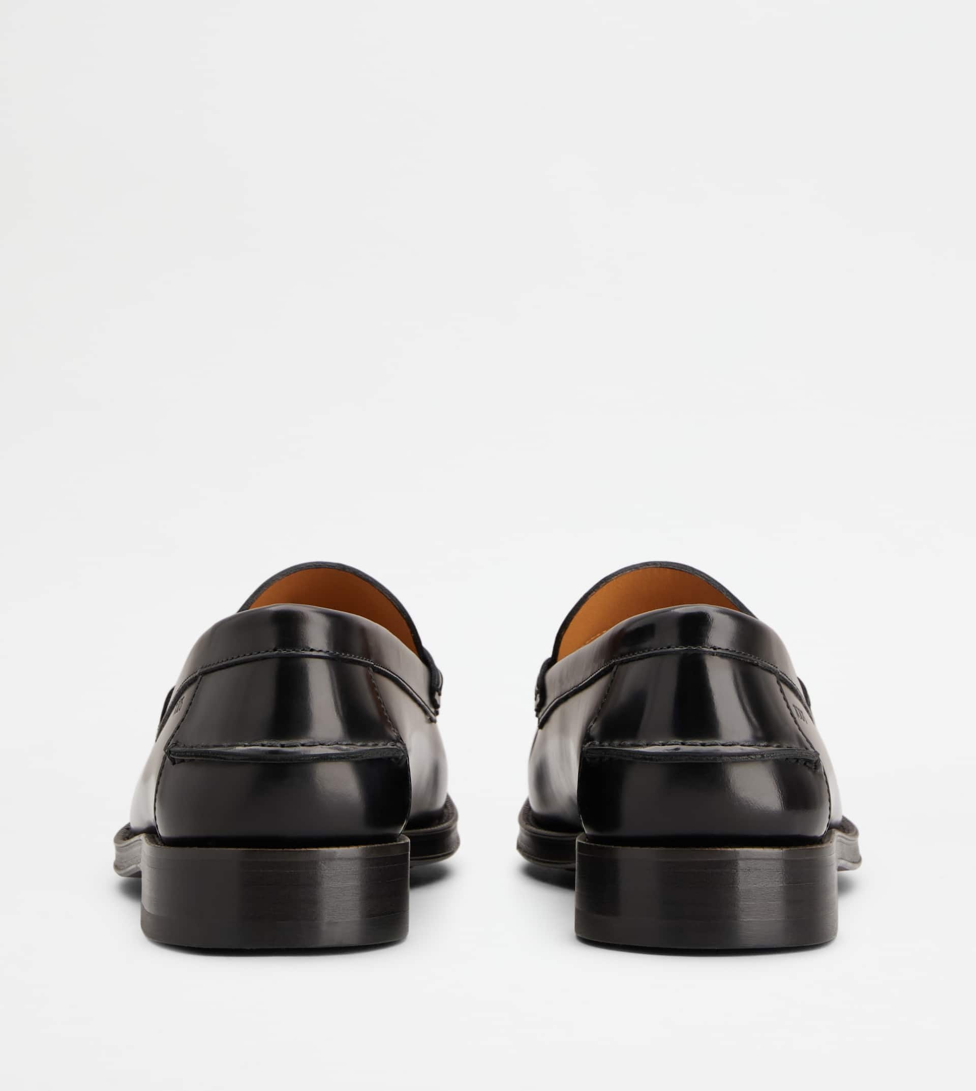 LOAFERS IN LEATHER - BLACK - 3
