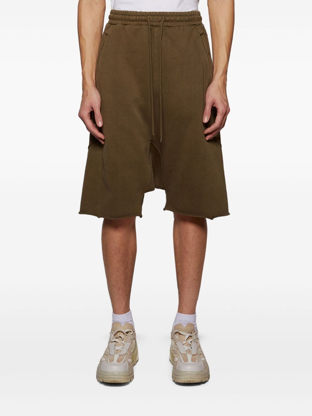 drawstring waist bermuda - 3