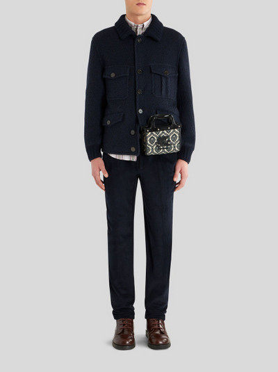 Etro JACKET WITH KNITTED INSERTS outlook