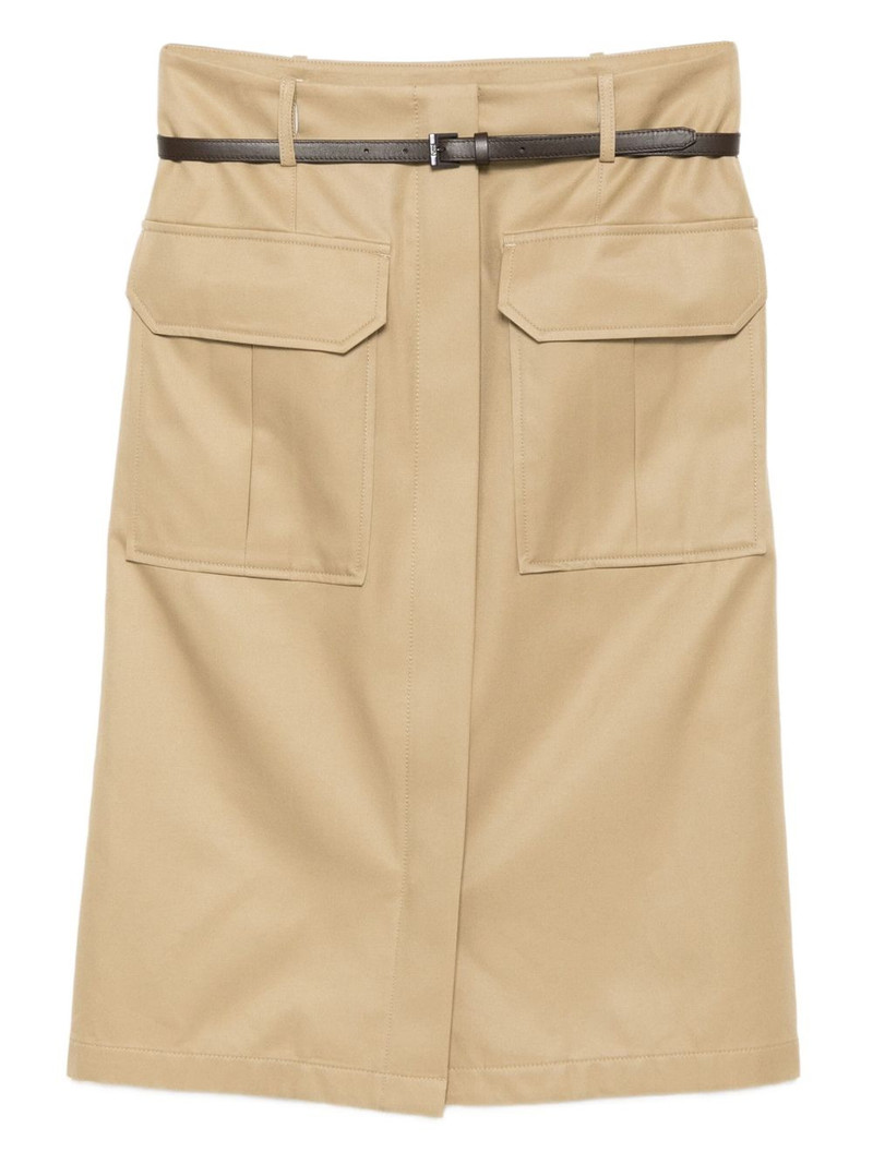 belted midi skirt 1
