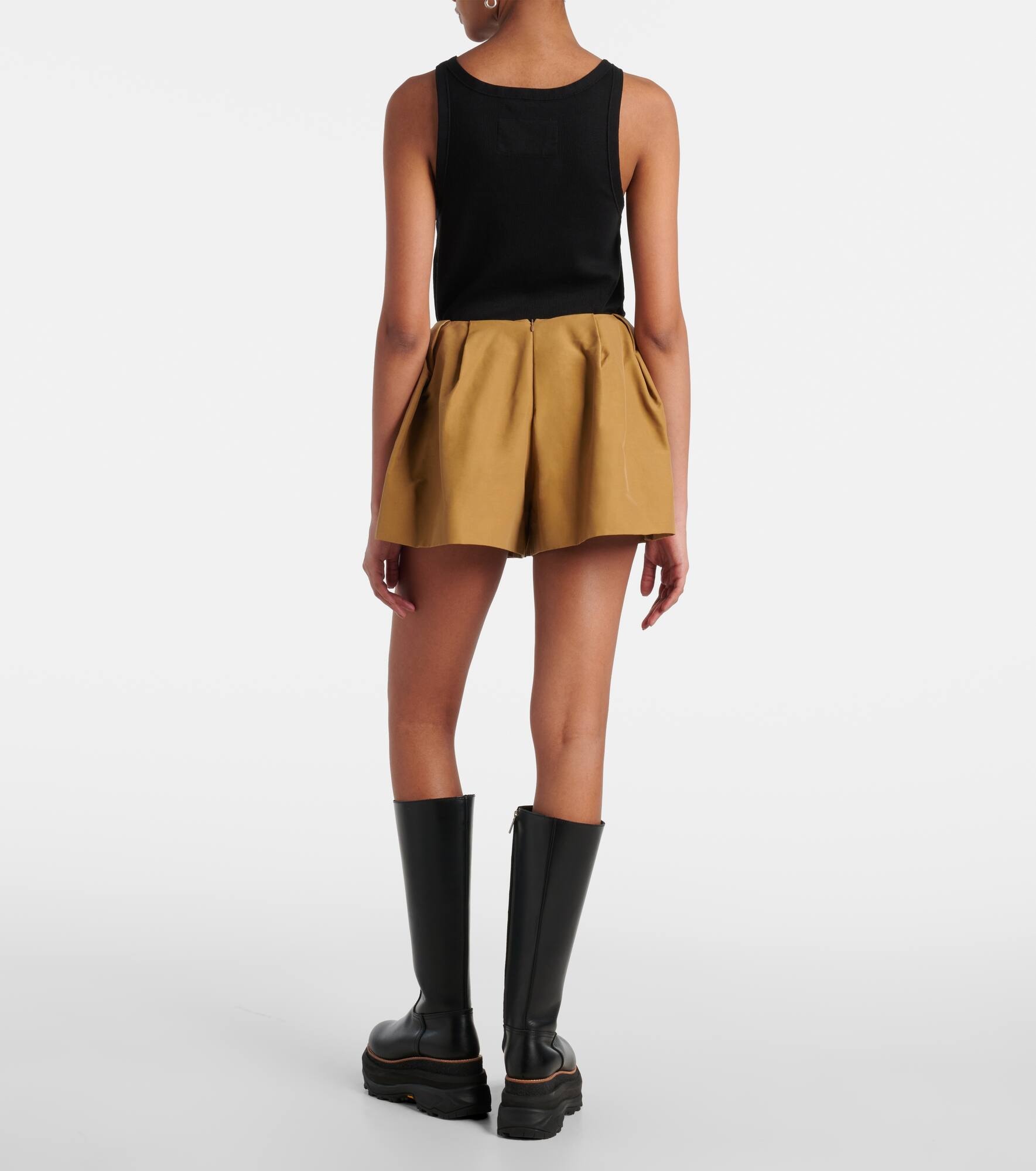 Cotton-blend shorts - 3