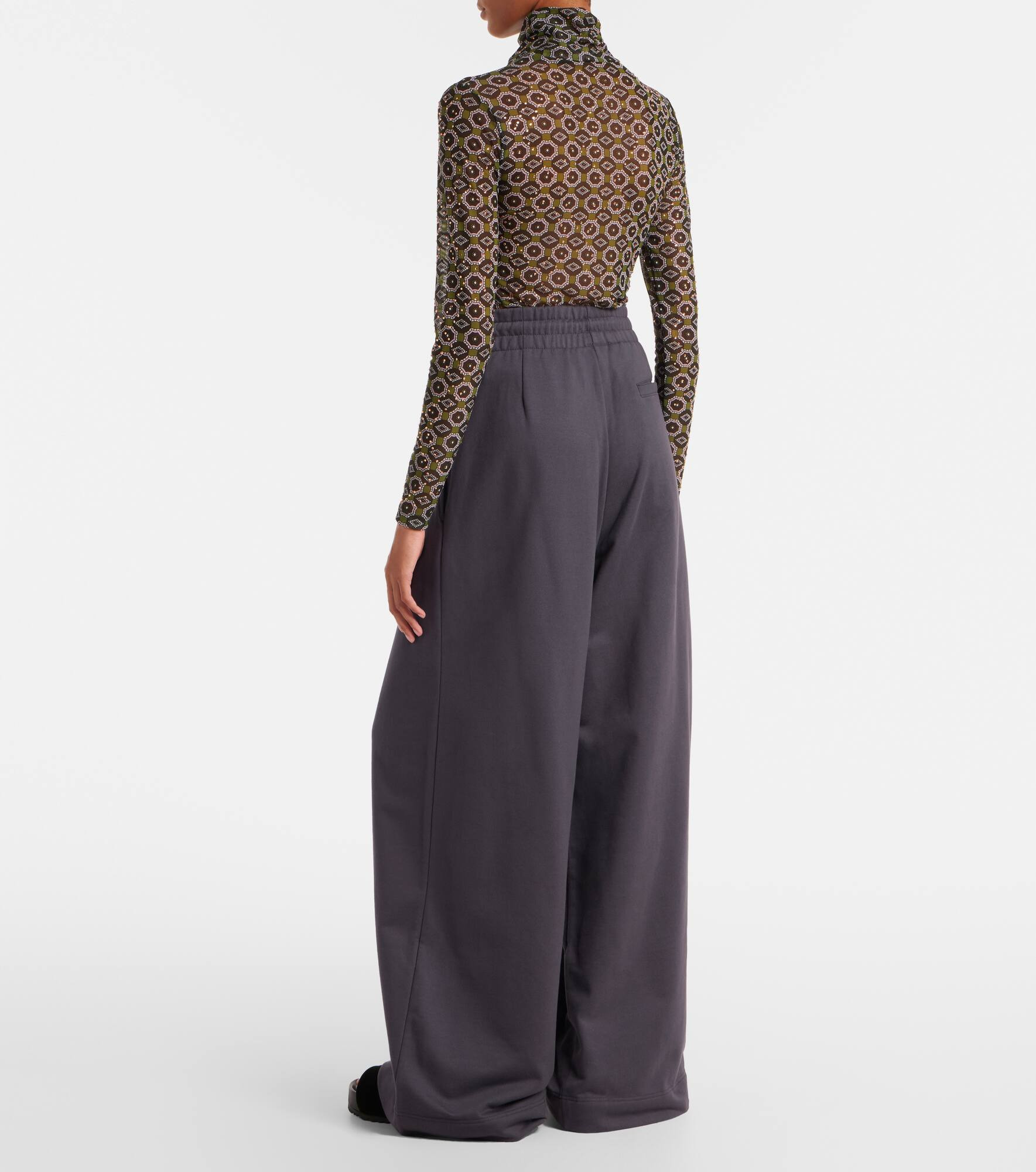 Cotton jersey sweatpants - 3