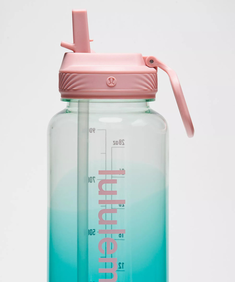 Back to Life Clear Bottle 32oz *Straw Lid 3