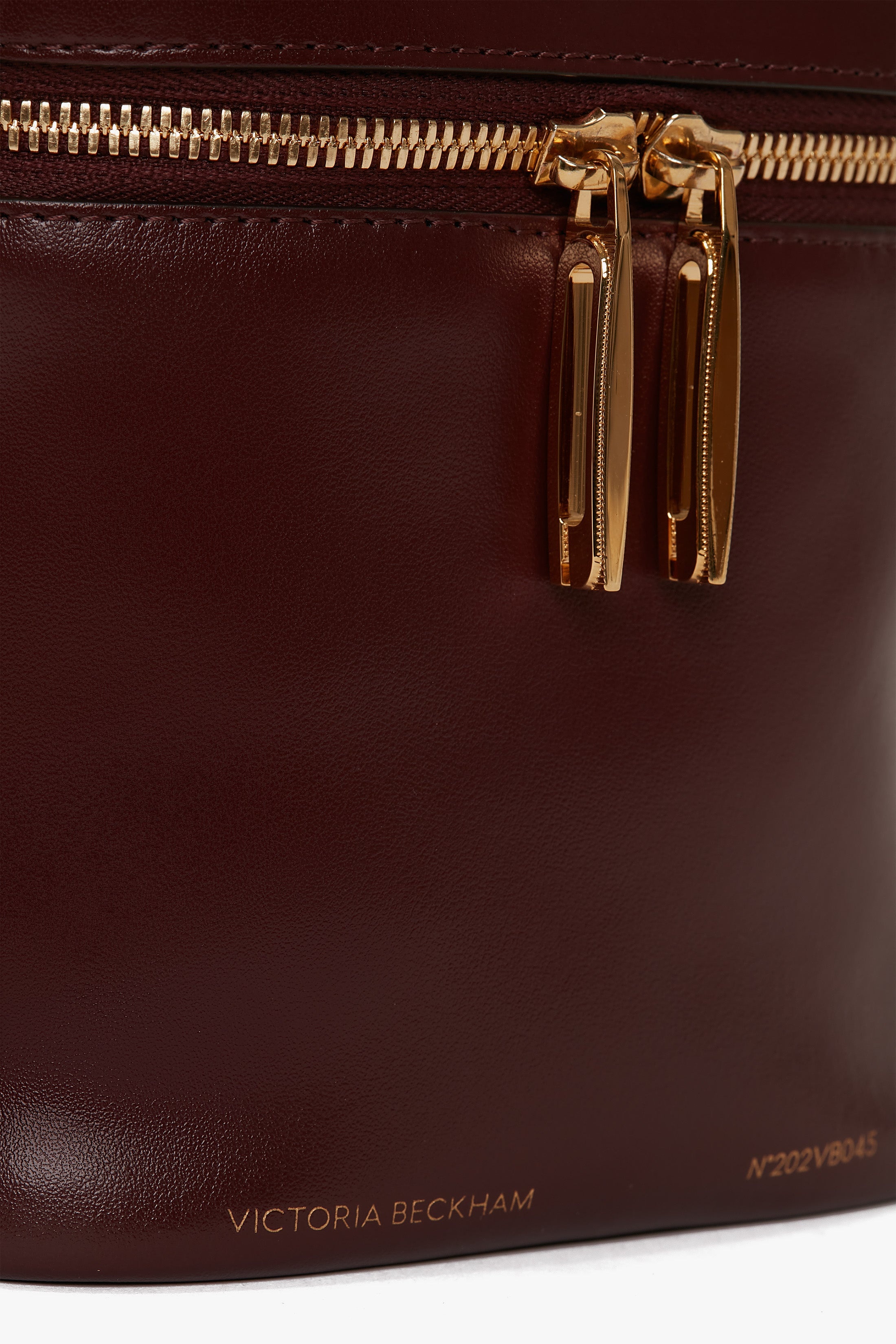 Vanity Crossbody Bag In Burgundy Leather 5