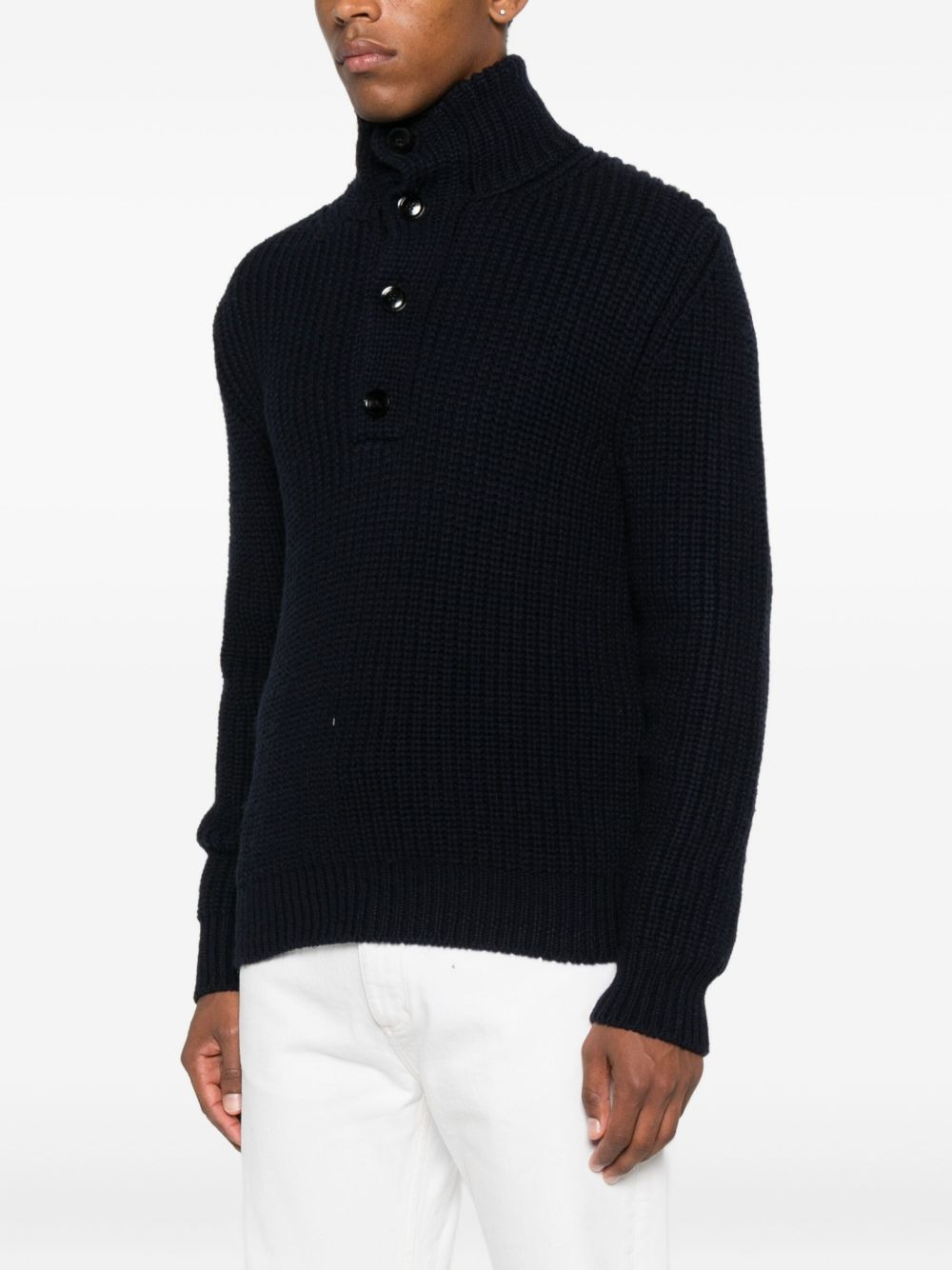 high-neck sweater - 3